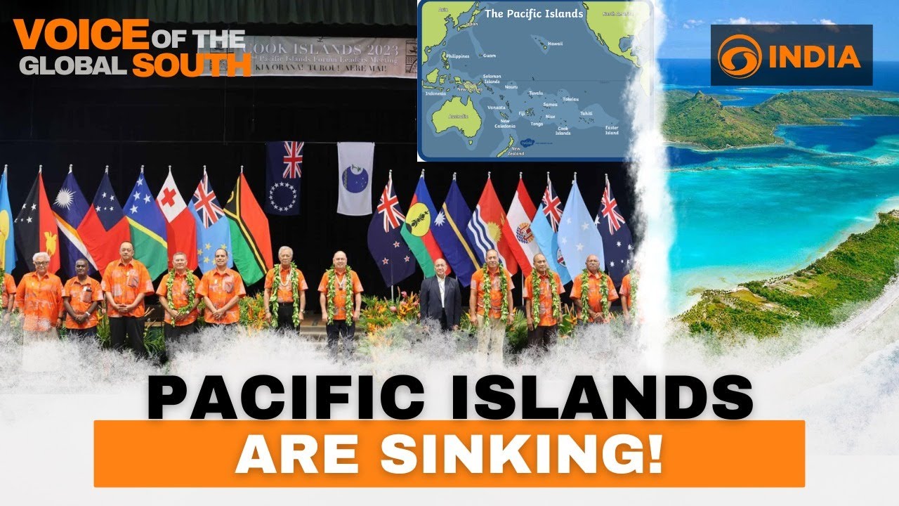 Pacific islands are sinking!