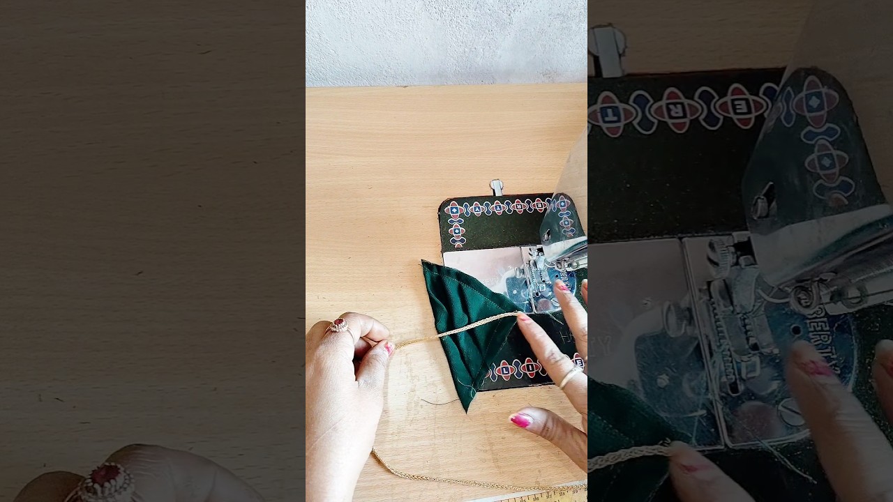 🔥Wow beautiful latkan design cutting and stitching ♻️ 