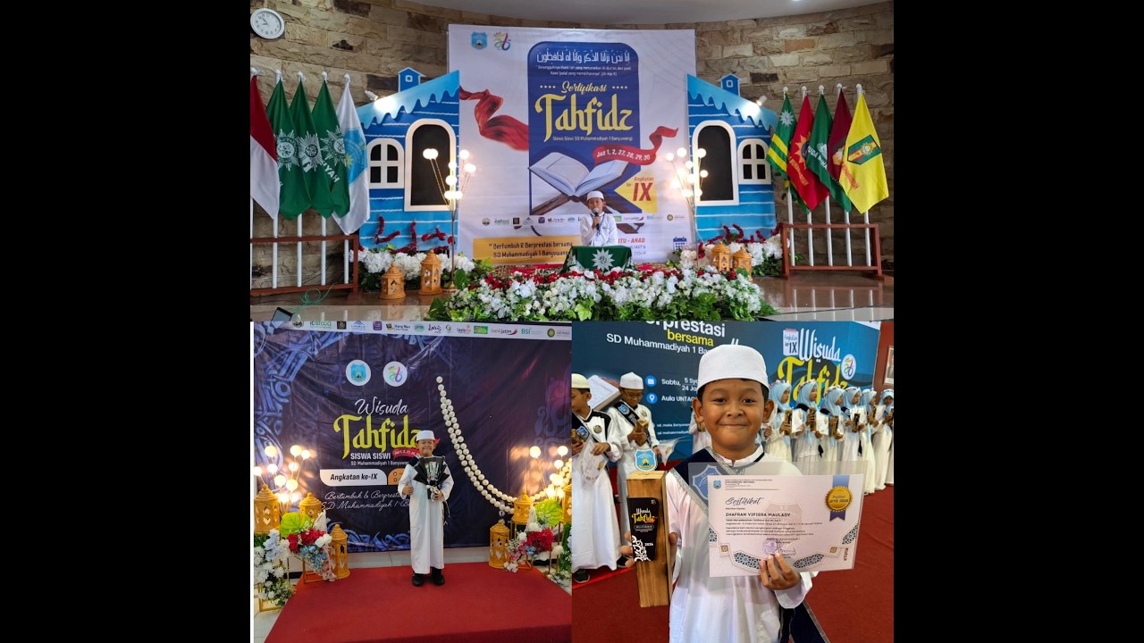 Uji sertifikasi Juz 2 & wisuda tahfidz