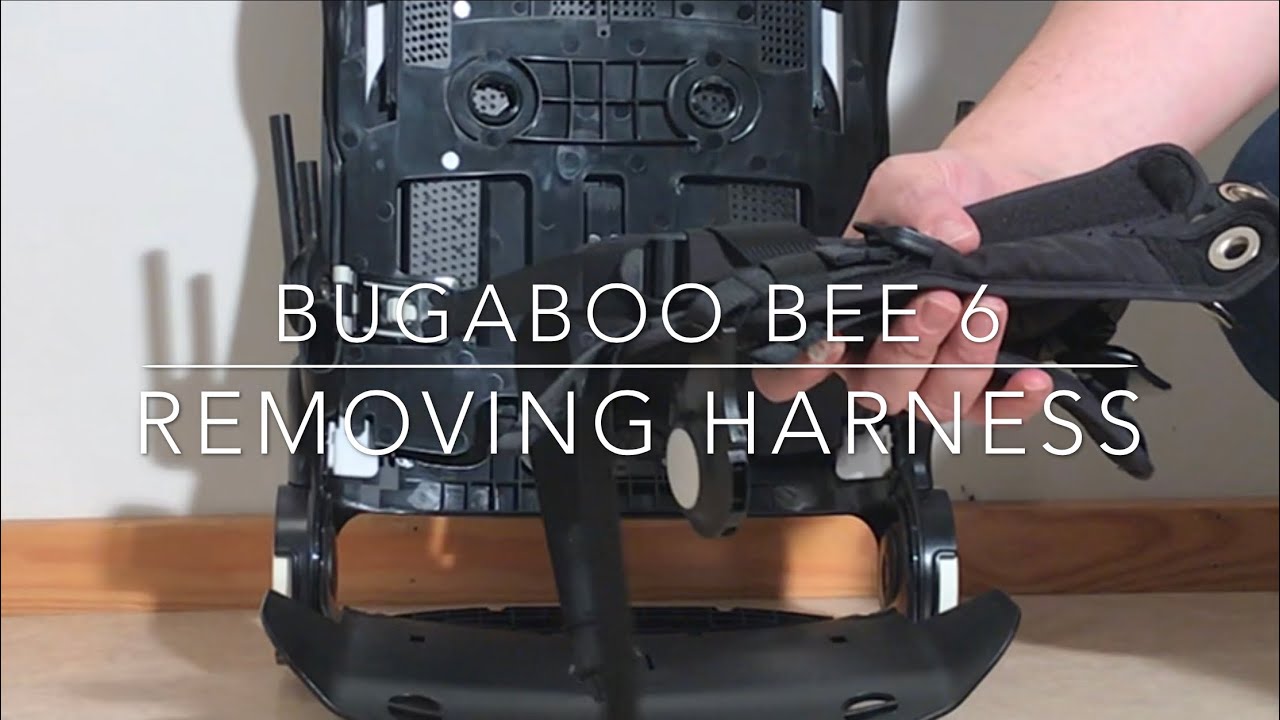 How to Remove the Harness from a Bugaboo Bee 6 Seat