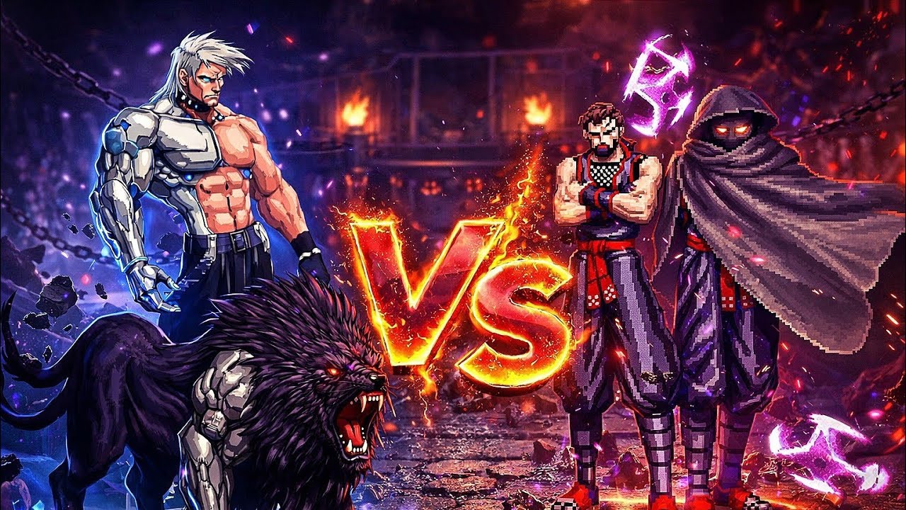 [ KOF Mugen ] Hunter U6746 vs Souei KOF Epic Fight Full Battle 
