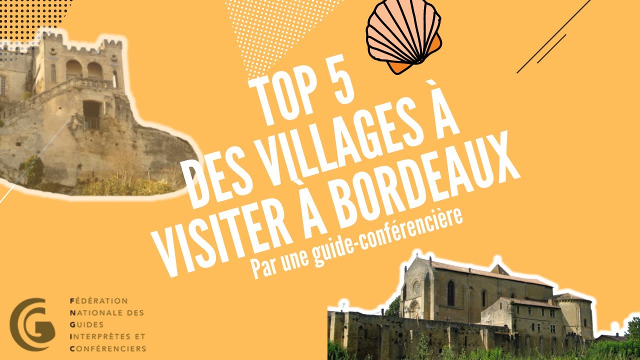 5 idées de villages à visiter autour de Bordeaux