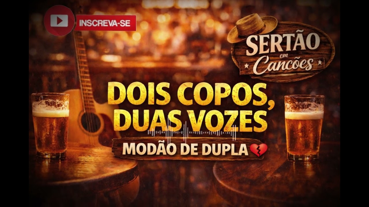 💔 Dois Copos, Duas Vozes –João da Viola & Miguel | Modão Sofrência