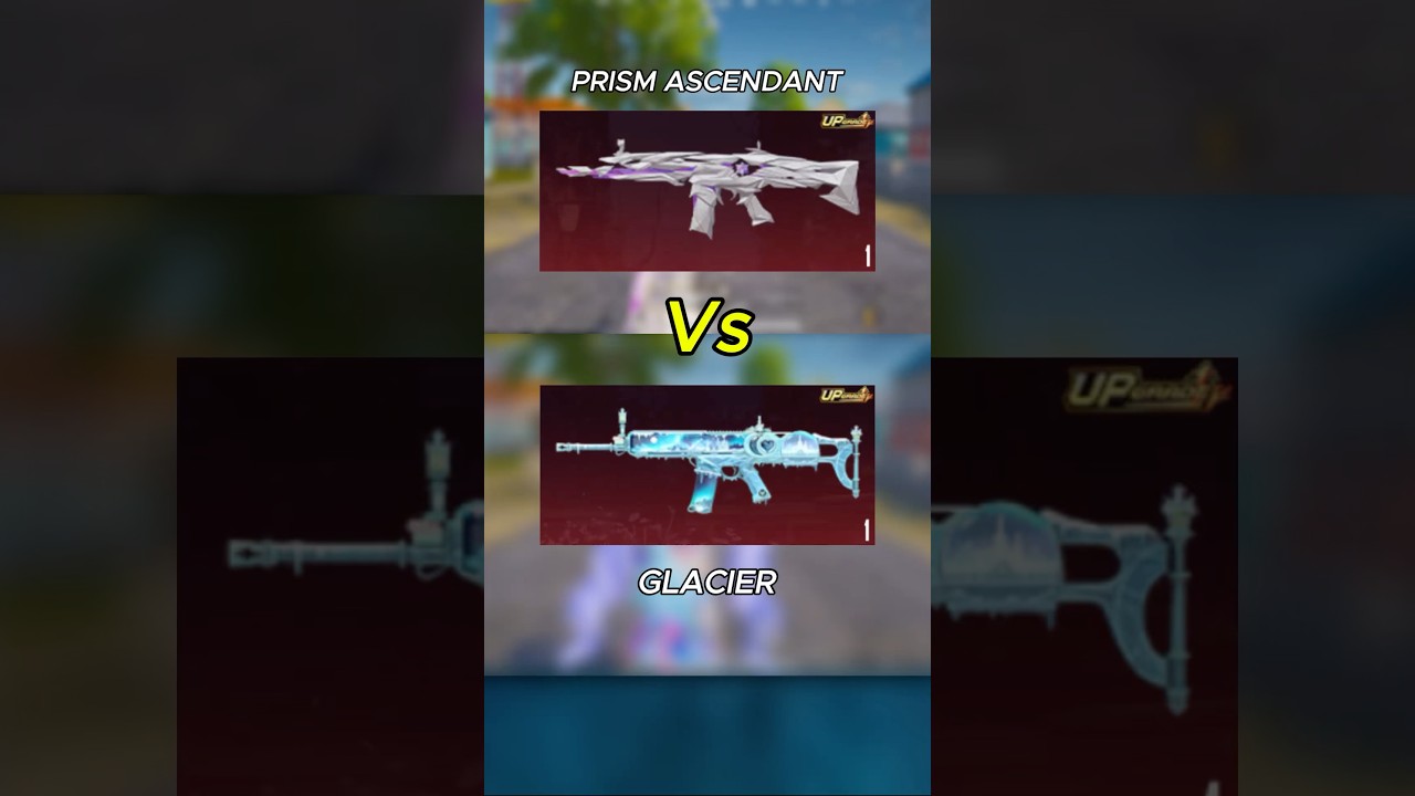 SOULBOUND PRISM SCAR L Vs FANTASTICAL REAL GLACIER SCAR L #shortsfeed #shorts #pubgmobile