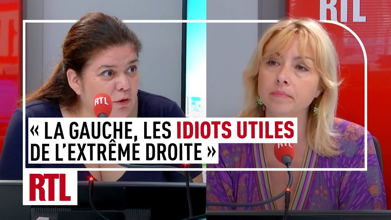 "La gauche, les idiots utiles de l'extrême droite"