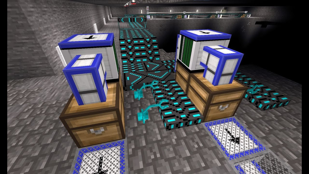 Luanti - Tech / Inserter Transport System + Techage TA4 Quarry