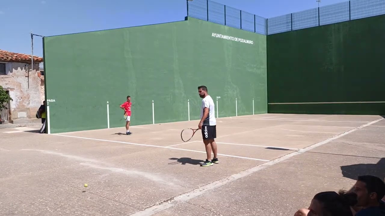 FRONTENIS POZALMURO 2K22 - GRUPOS - SA&Uacute;L GARC&Iacute;A - &Aacute;LEX BESCOS VS LUISMI S&Aacute;NCHEZ - IV&Aacute;N POZA