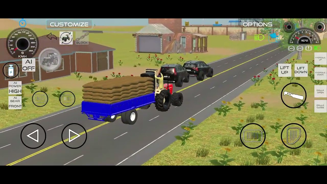 John Deere tractor 🚜 Scorpio and n no comment video mein#😲🥰