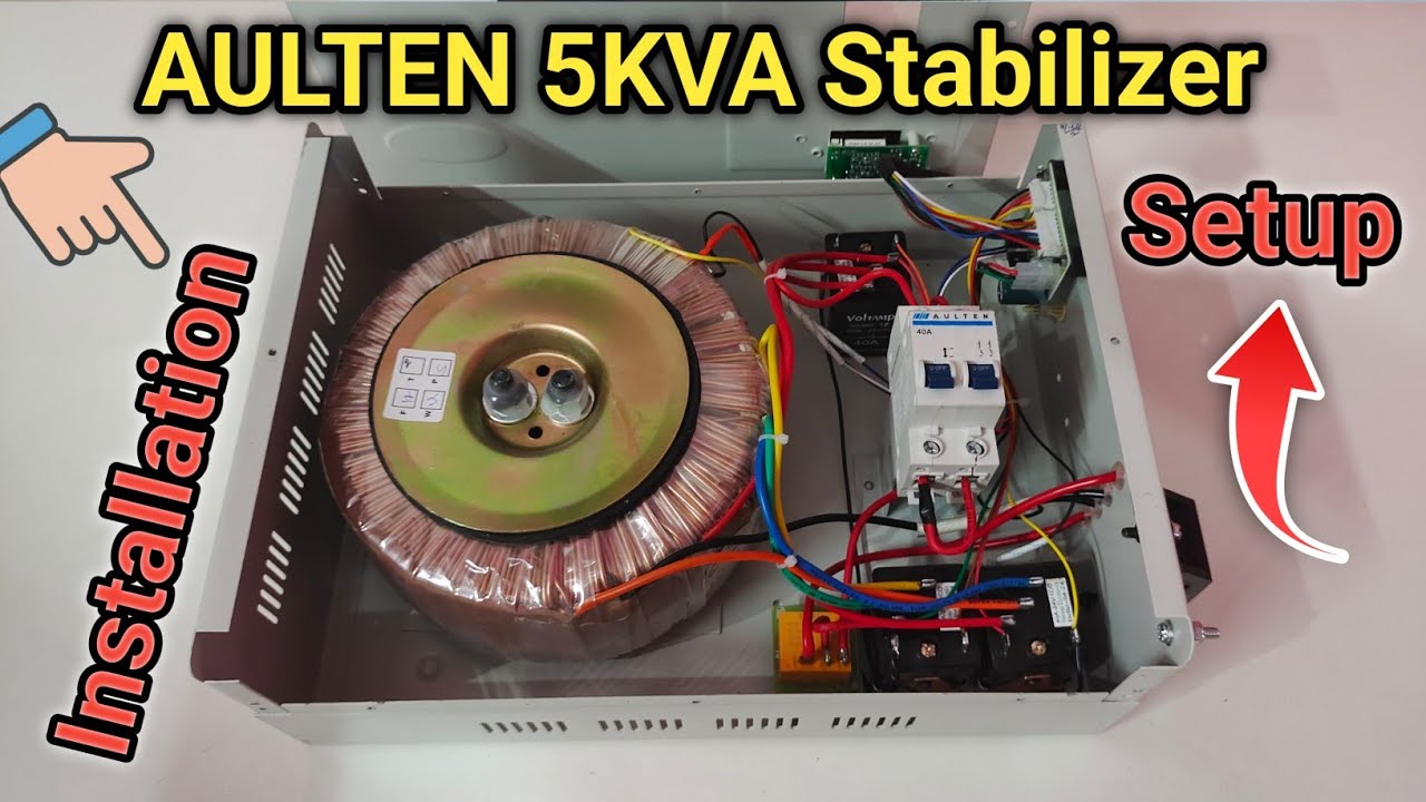 Aulten 5KVA Mainline Stabilizer में Copper है की Aluminium चेक कैसे करे | Setup & Installation