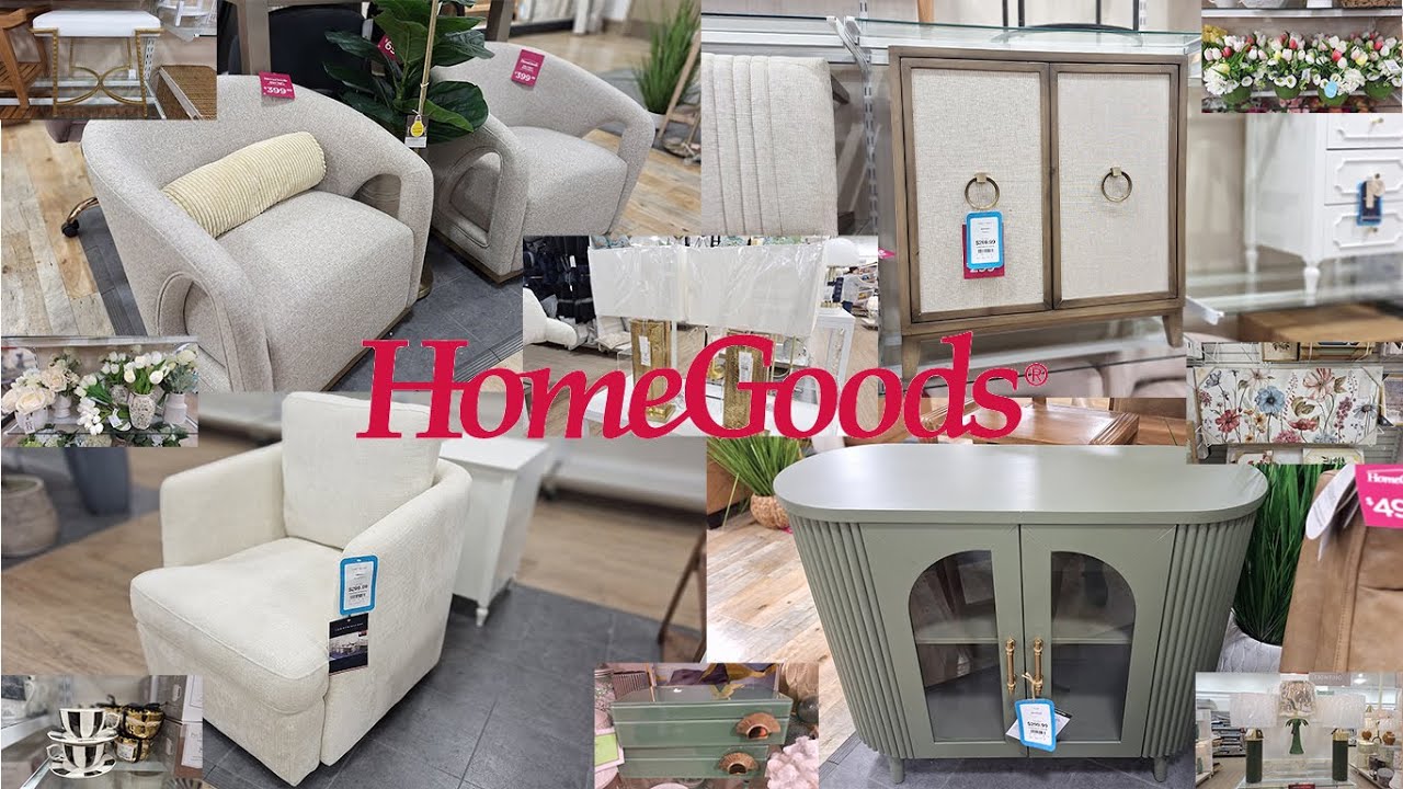 Come and shop with me at HomeGoods for 2026 Home Decor and Furniture! | The Glam Décor Channel