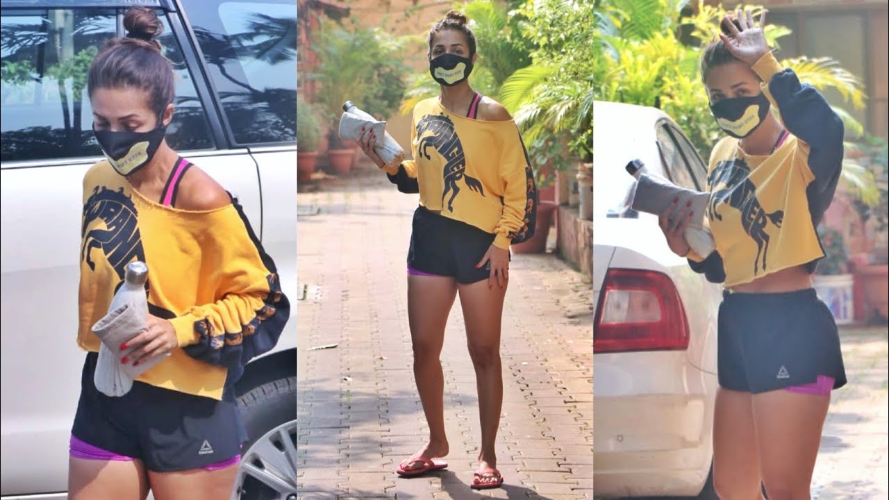 Malaika Arora arrived at Diva Yoga In Bandra 😍🔥