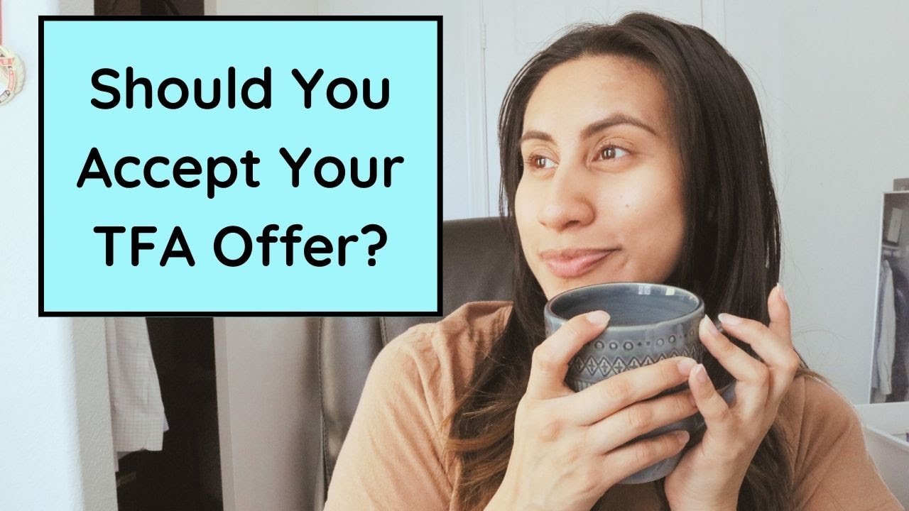 Should You Accept TFA Offer? 4 Things to Consider Before Accepting Teach for America
