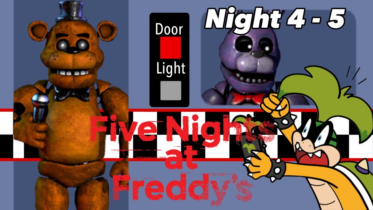 Iggy koopa play Five Night at Freddy’s (Night 4-5)