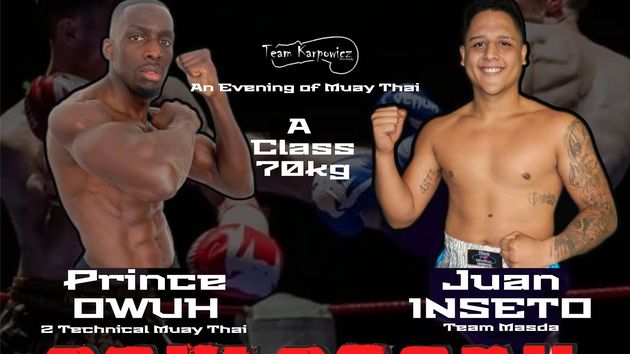 Prince Owuh Vs Juan Inseto - WFMC World title 70kg