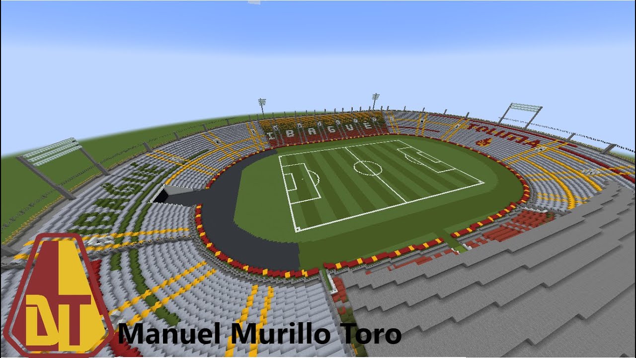 Construyo estadios, me salen feos y se los enseño: Estadio Manuel Murillo Toro Minecraft (1.21.1)