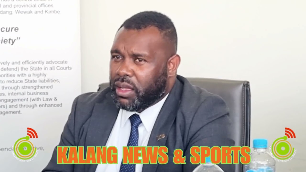 PNG SOLICITOR GENERAL GEORGE AKIA HIGHLIGHT MAJOR CLAIMS TOWARDS STATE#kalangnewssports