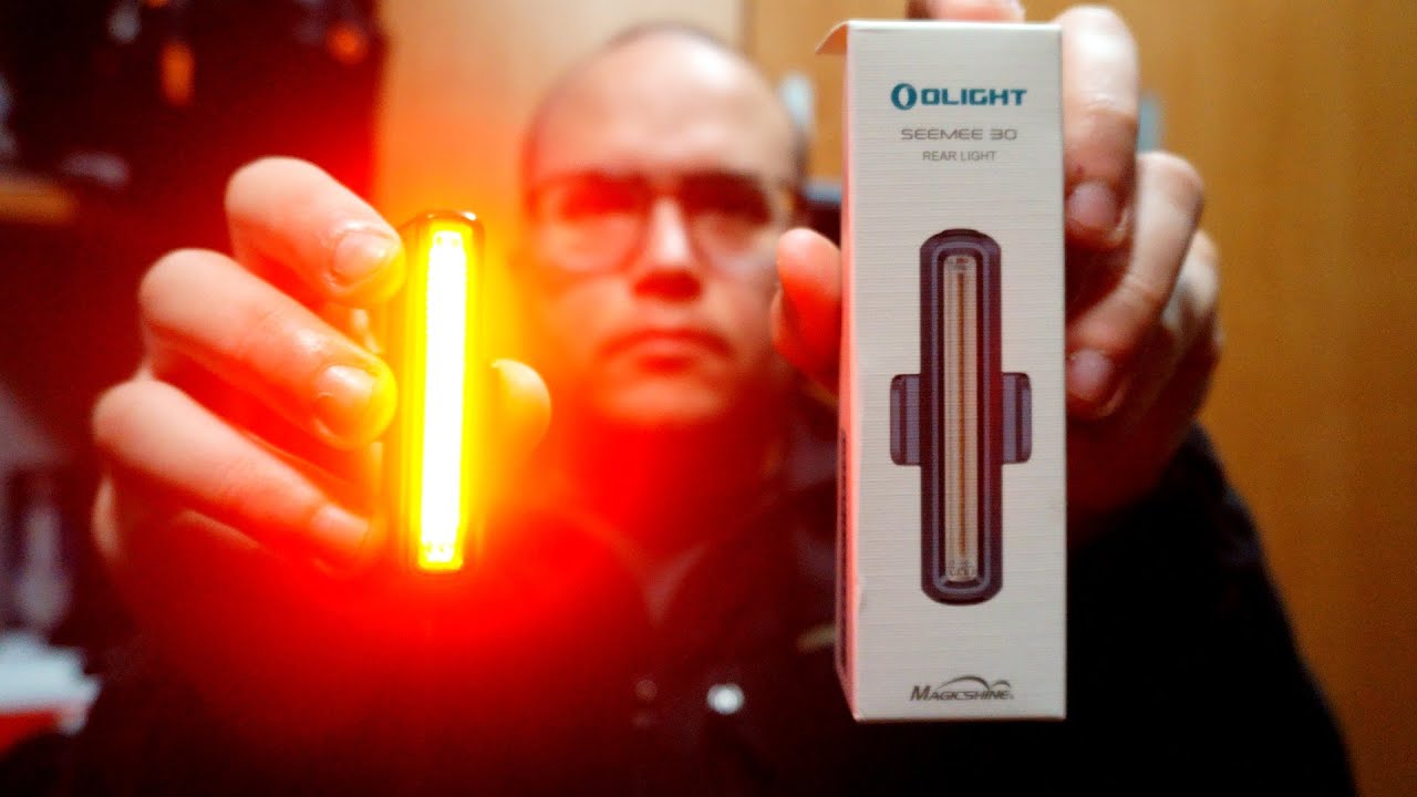 MEJOR LUZ TRASERA calidad/precio para BICICLETA - Olight Seemee 30 - Magicshine Seemee 30