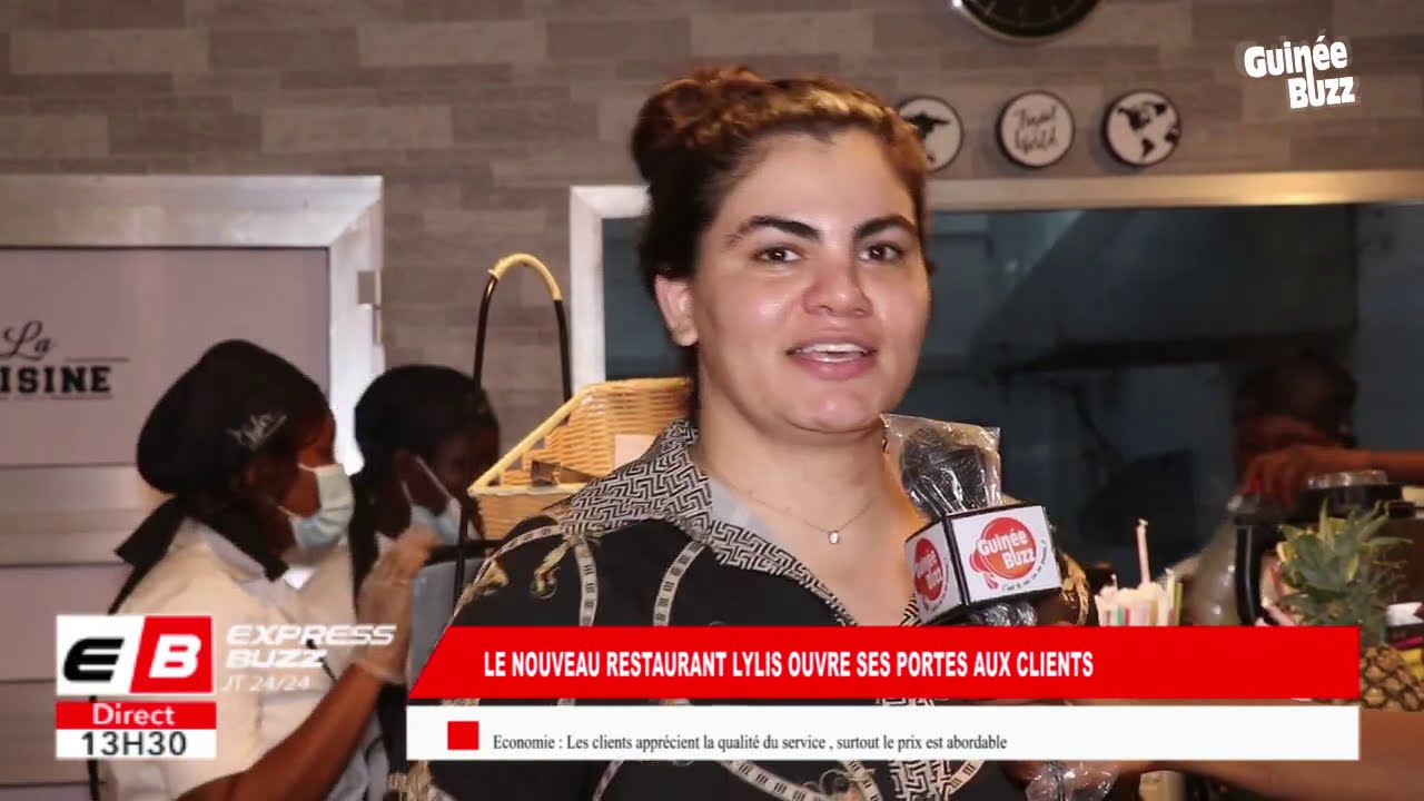 Conakry : Le nouveau restaurant LYLIS ouvre ses portes aux clients