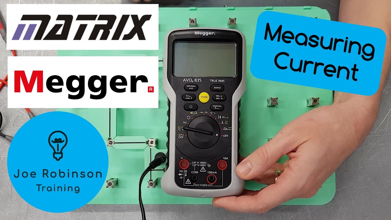 How to Measure Current with the Megger AVO835