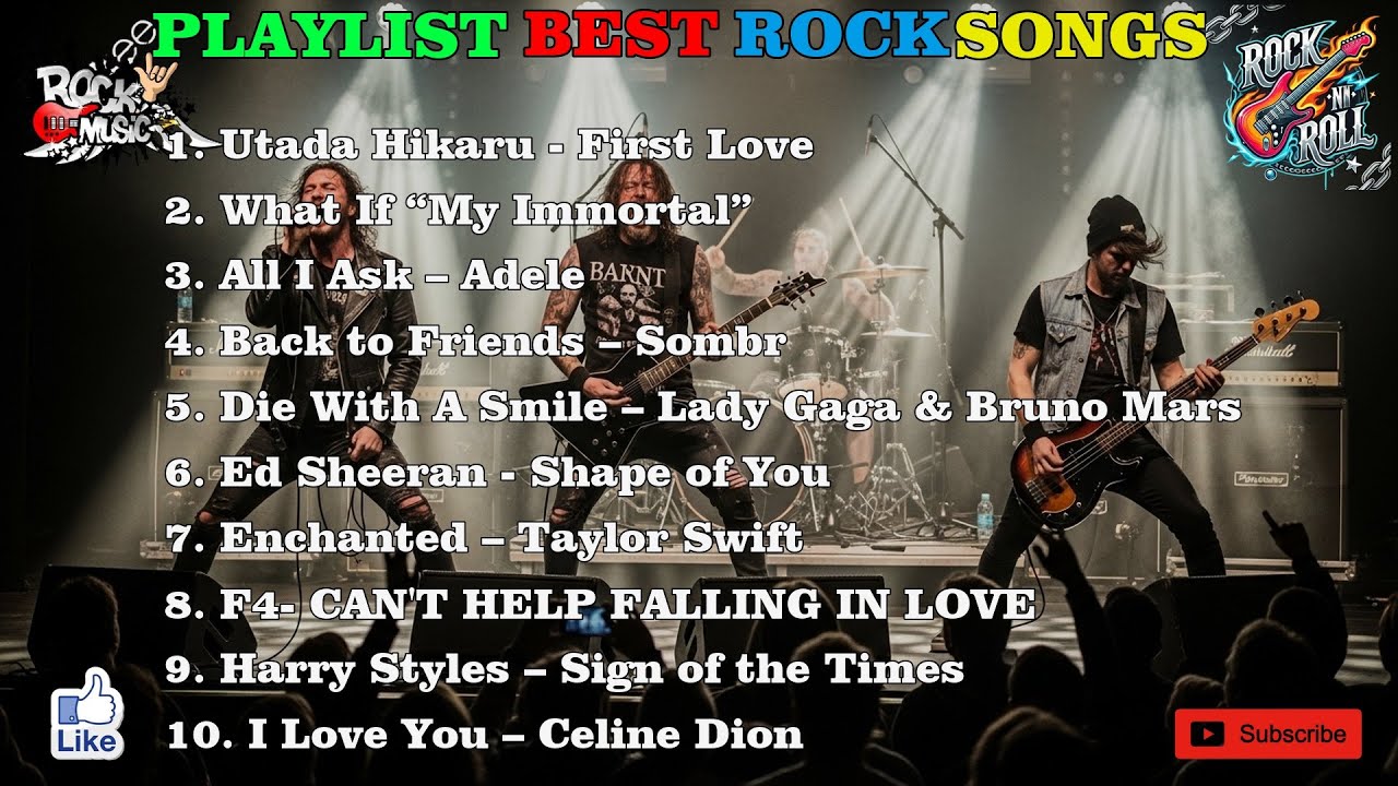 Global Rock Music Mix with Iconic Rock Vibes