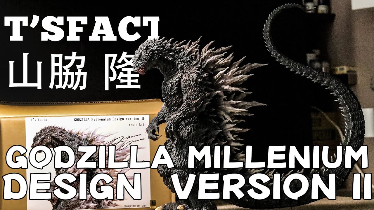 Painting GODZILLA Millenium Design version II とそう 山脇 隆 ゴジラ 哥吉拉
