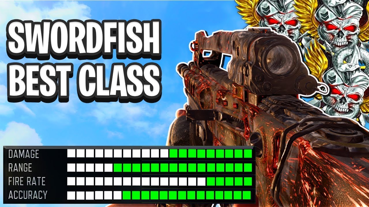 1 BURST SWORDFISH.. (BEST SWORDFISH CLASS SETUP) - COD BO4