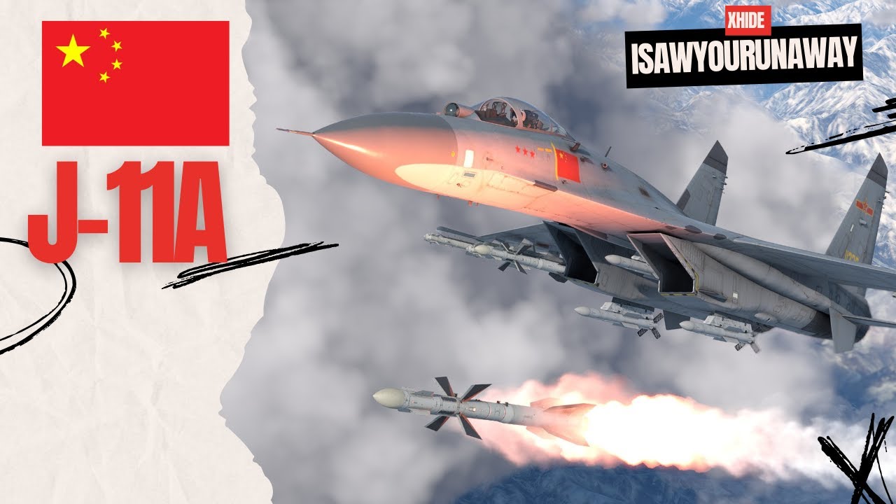 J-11A - никто не заметил, что самолёт стал ИМБОЙ в #warthunder