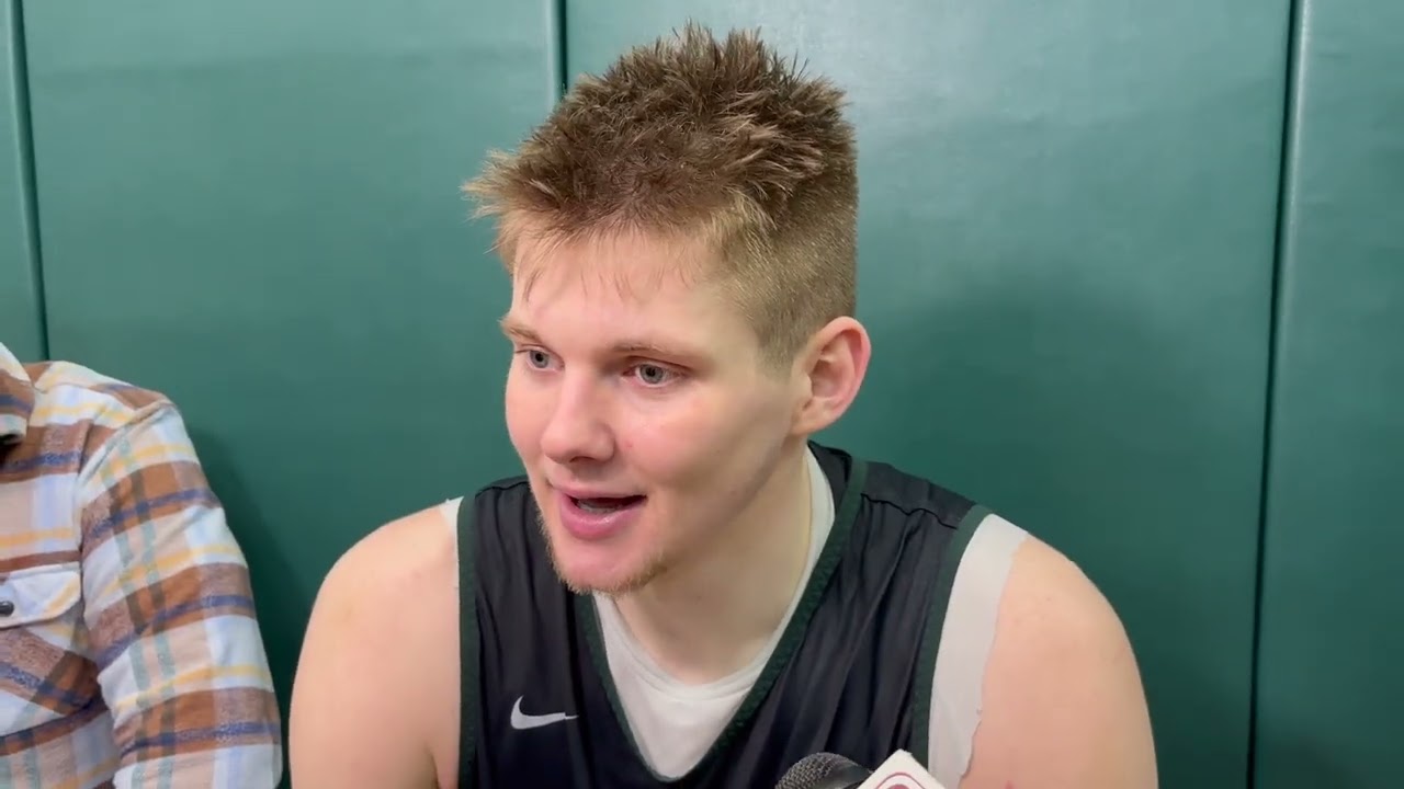 Форвард «Мичиган Стэйт» Джексон Колер | Вечер чествования выпускников | Баскетбол «Спартанцев»