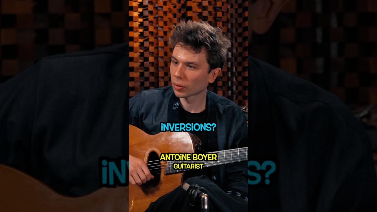 Antoine Boyer on Gypsy Jazz chords #guitar #guitarist #shorts