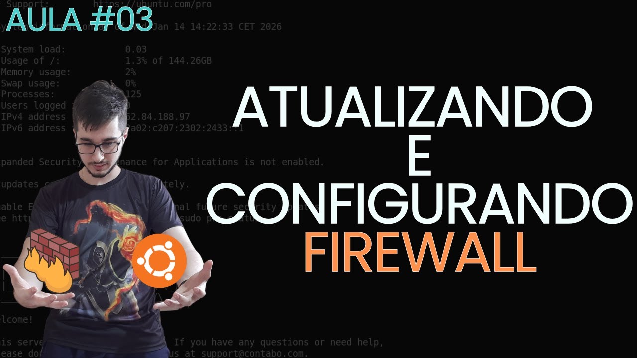 Como atualizar e configurar firewall (ufw e ufw-docker) - Aula 03