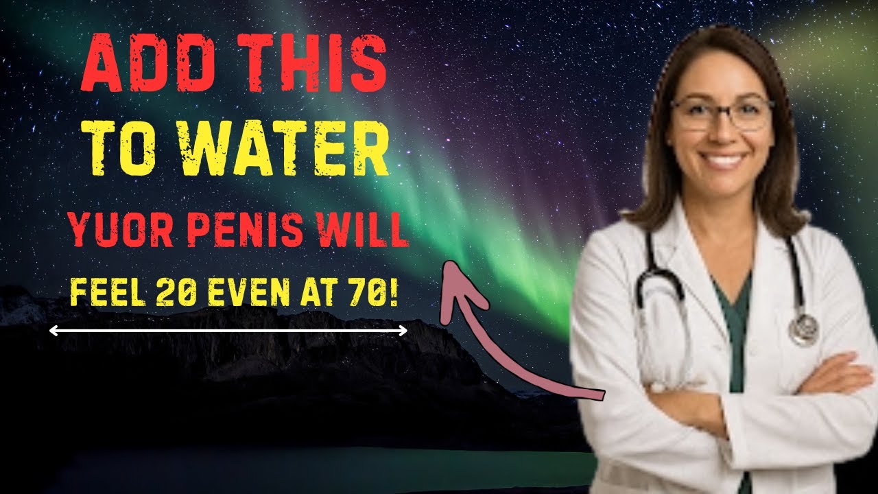Don't Drink Plain Water After 50! Add THIS Mineral for Insane Blood Flow
