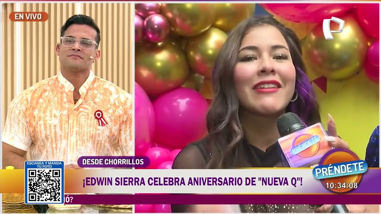 Edwin Sierra celebra su aniversario a lo grande