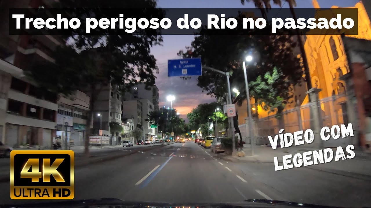 ⁴ᴷ Driving Rio de Janeiro - Brasil : Cruzando a Zona Norte