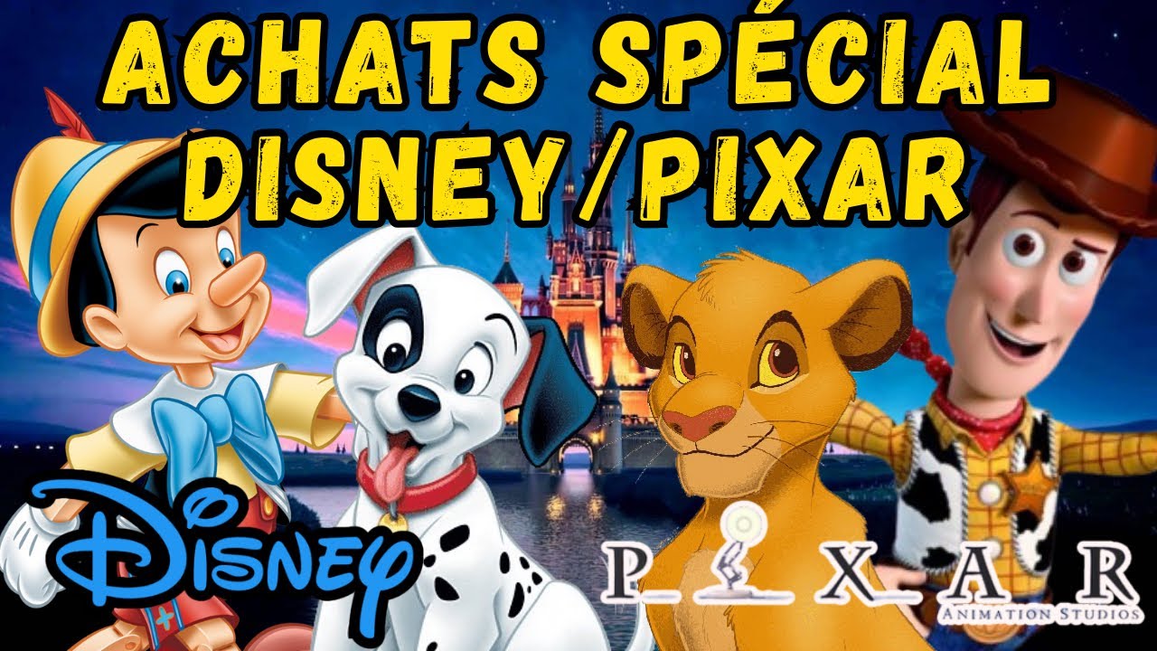 ACHATS BLU-RAY SPÉCIAL DISNEY/PIXAR !!! LA COLLECTION AVANCE BIEN 😁😁😁