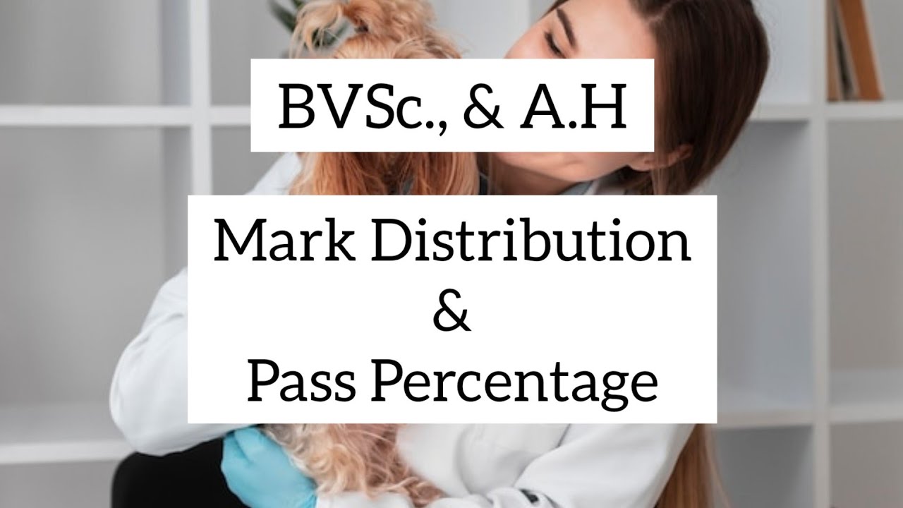 BVSc., & A.H - Mark Distribution & Pass Mark 🧐 #tanuvas #bvsc #vetdoctor