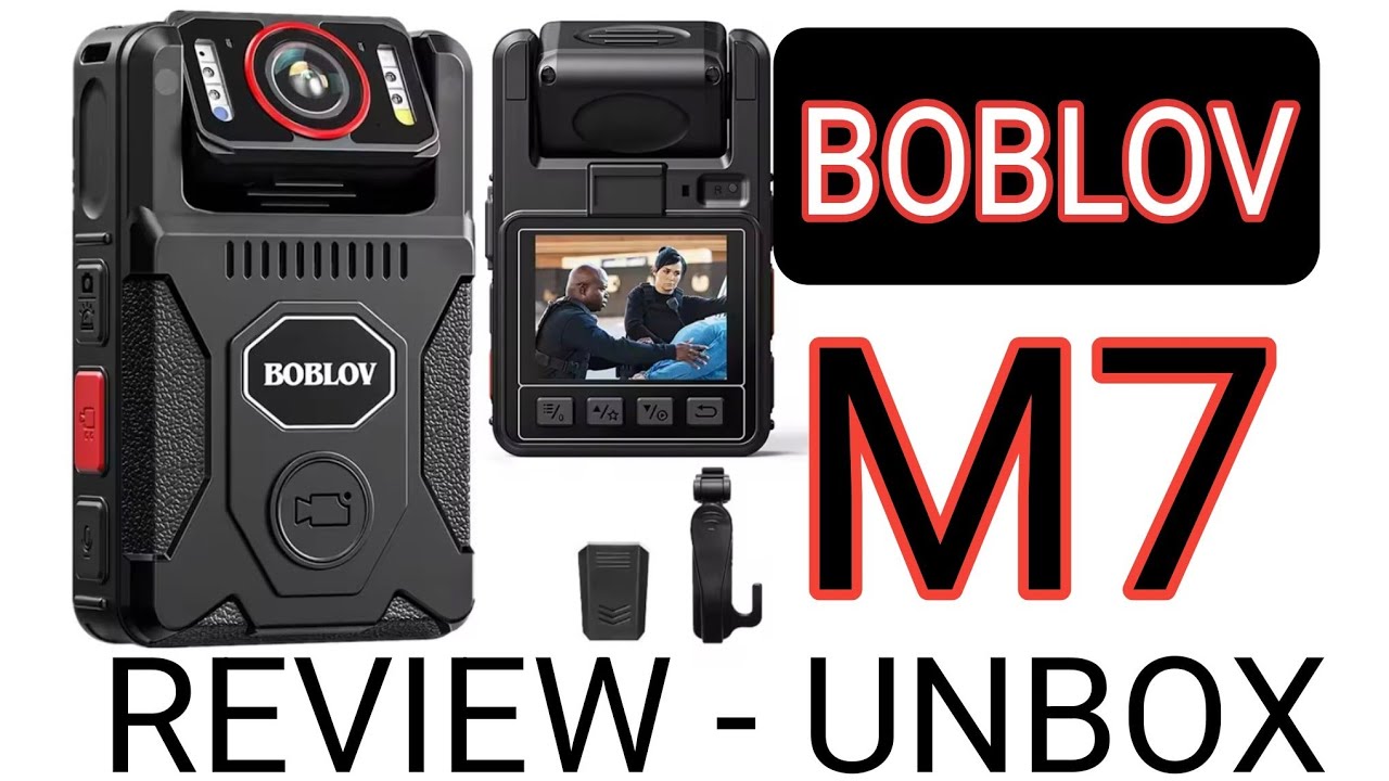 Review Boblov M7 Pro 128gb Bodycamera Unbox