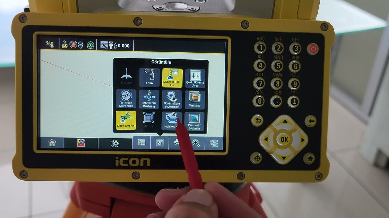 Leica iCON iCB70 Aplikasyon Liste Y&ouml;netimi ve Uygulaması