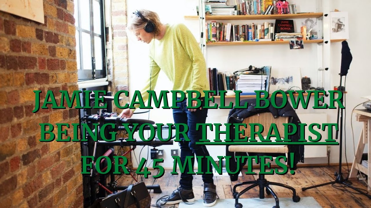 Jamie Campbell Bower being YOUR therapist for 45 minutes straight
