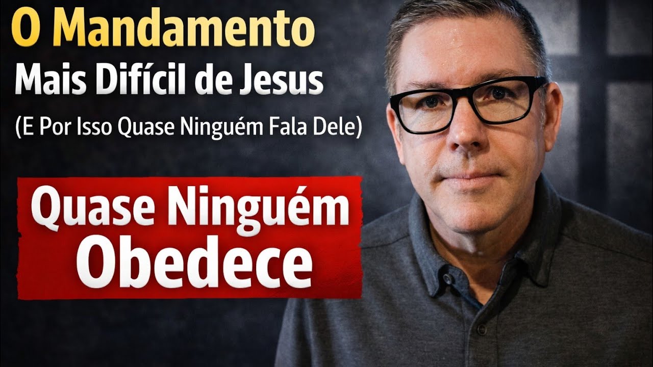 O Mandamento Mais Difícil de Jesus (E Por Isso Quase Ninguém Fala Dele)