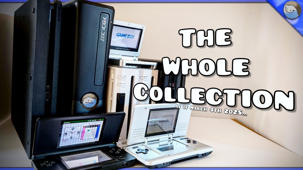 My WHOLE Game Console Collection (as of 2025)