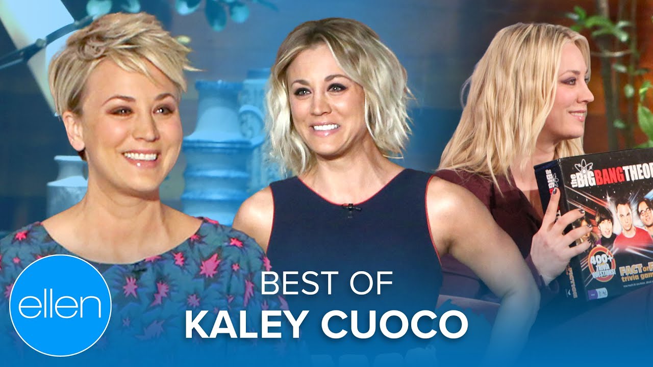 Best of Kaley Cuoco on the 'Ellen' Show