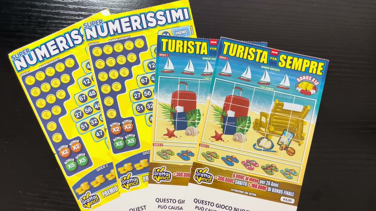 Bellissima VINCITA 🥳🥳 Super Numerissimi e Turista per Sempre 🤑 Gratta e Vinci 🍀💰⭐️