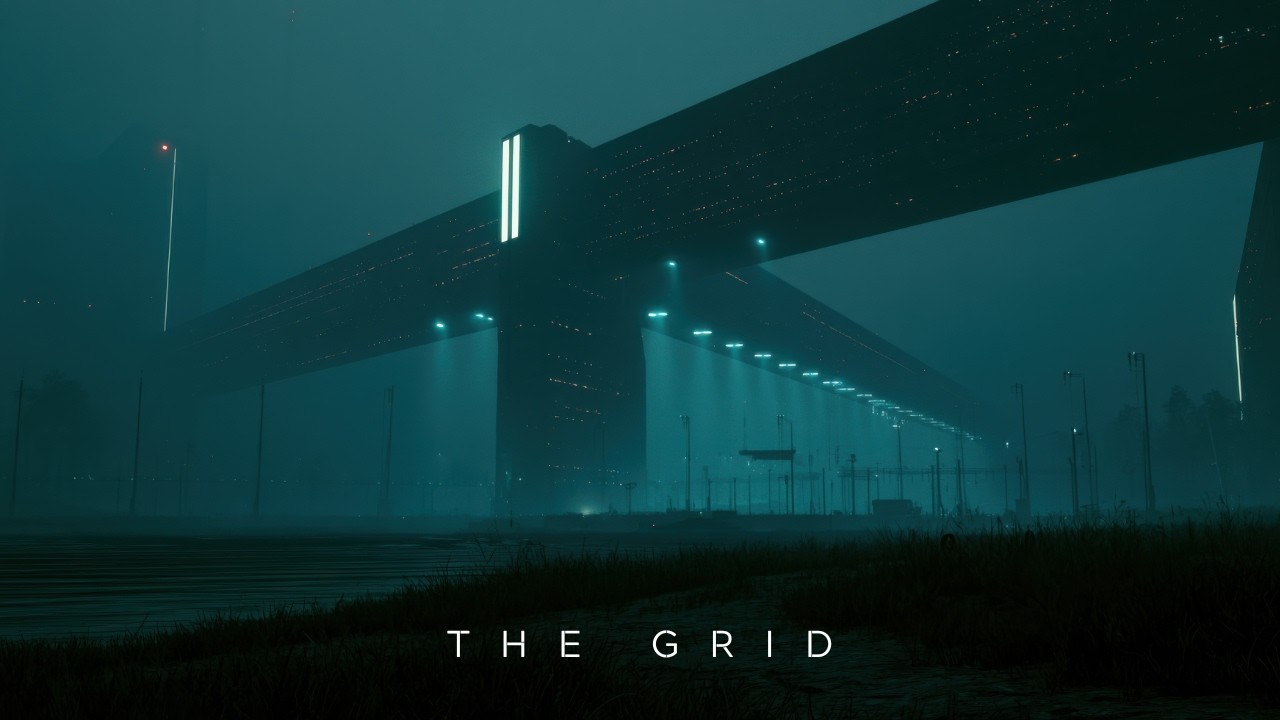 The Grid: Atmospheric Dystopian Music | Deep Ambient Soundscape