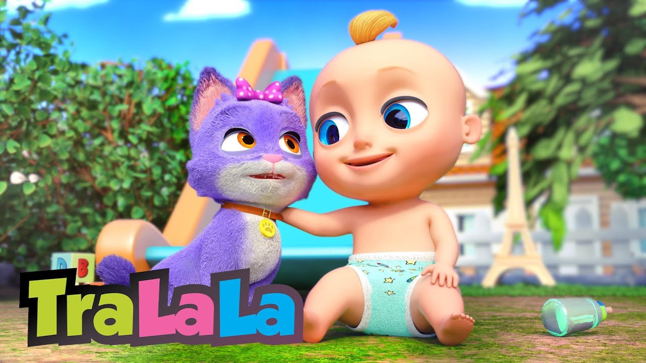 Pisicuța 😺 + O rățușcă stă pe lac și alte cântece pentru copii de la TraLaLa