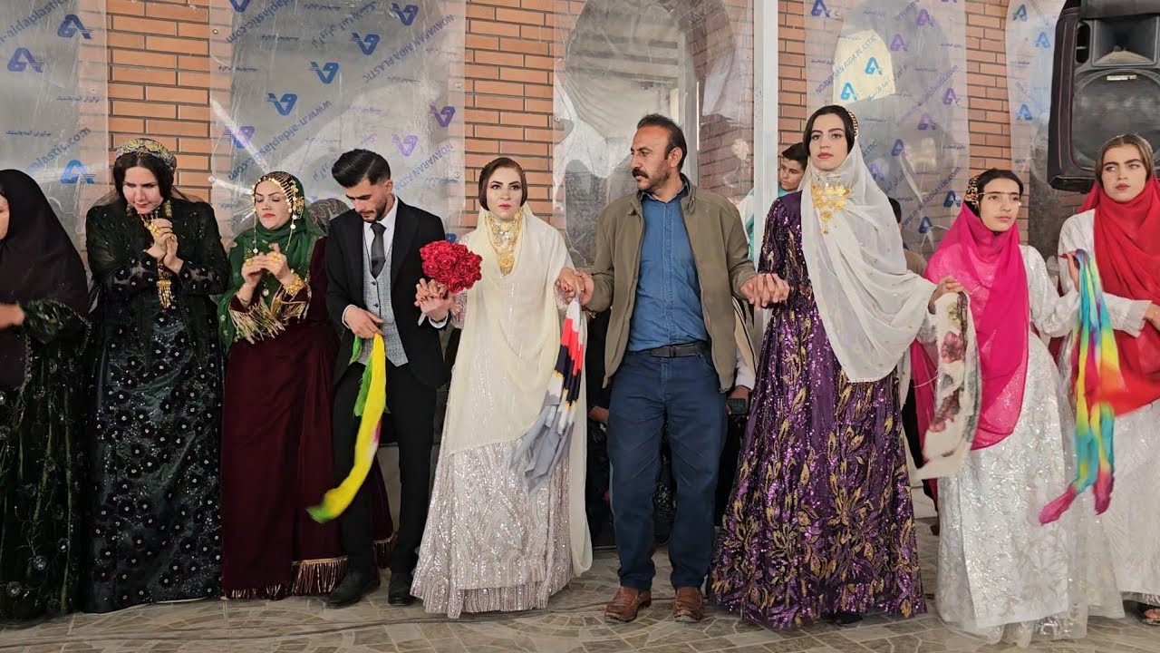 The magnificent wedding celebration of Hojjat and Farzaneh's relatives