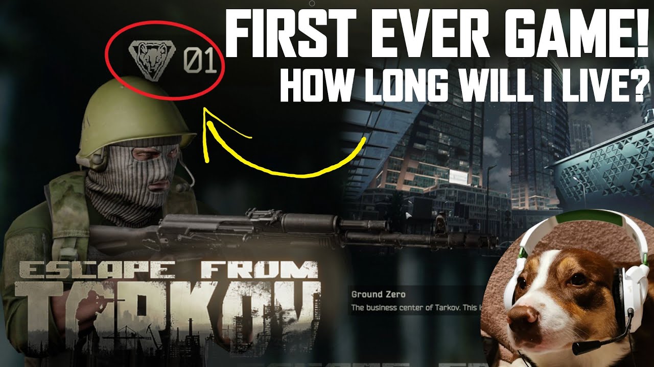 How LONG WILL I LIVE?!? My First Time Ever Playing Escape From Tarkov