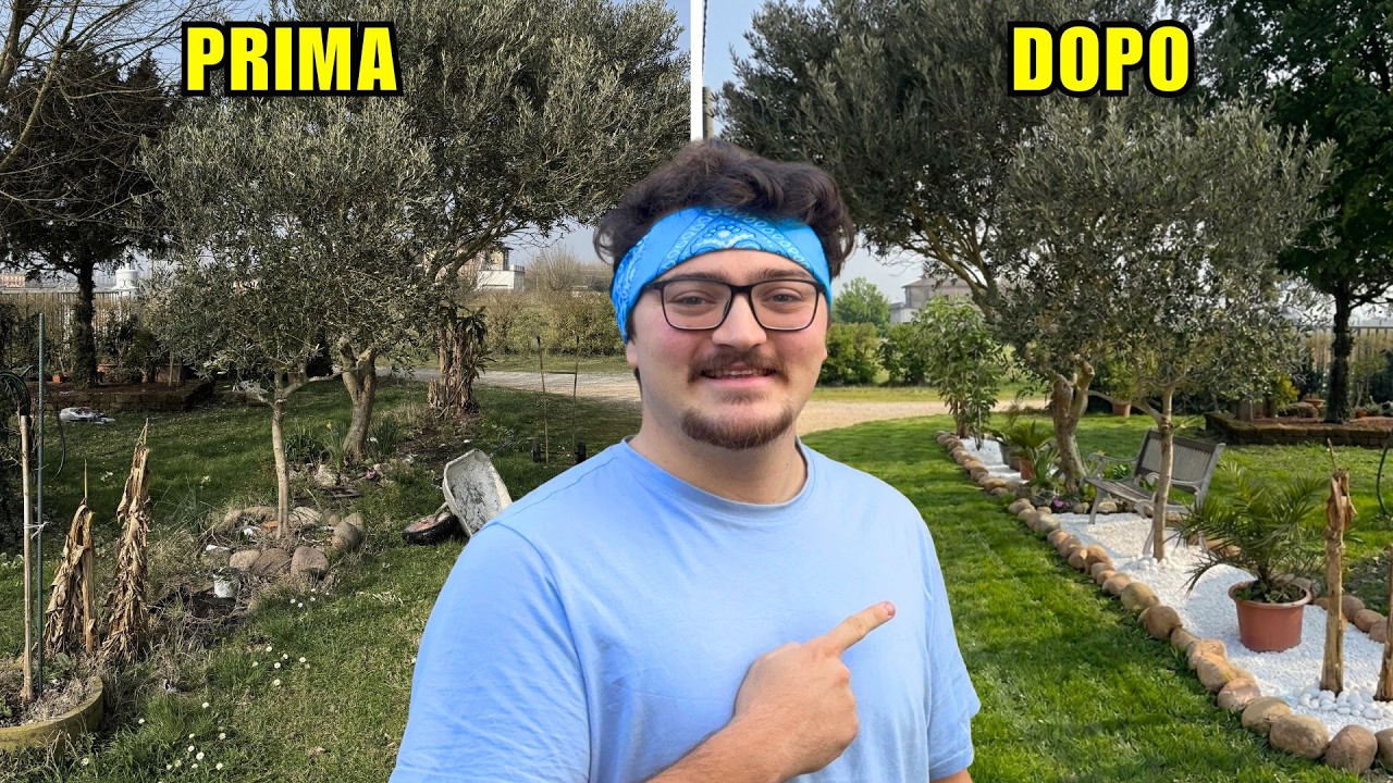 RESTAURO TOTALMENTE IL MIO MEGA GIARDINO EP.2