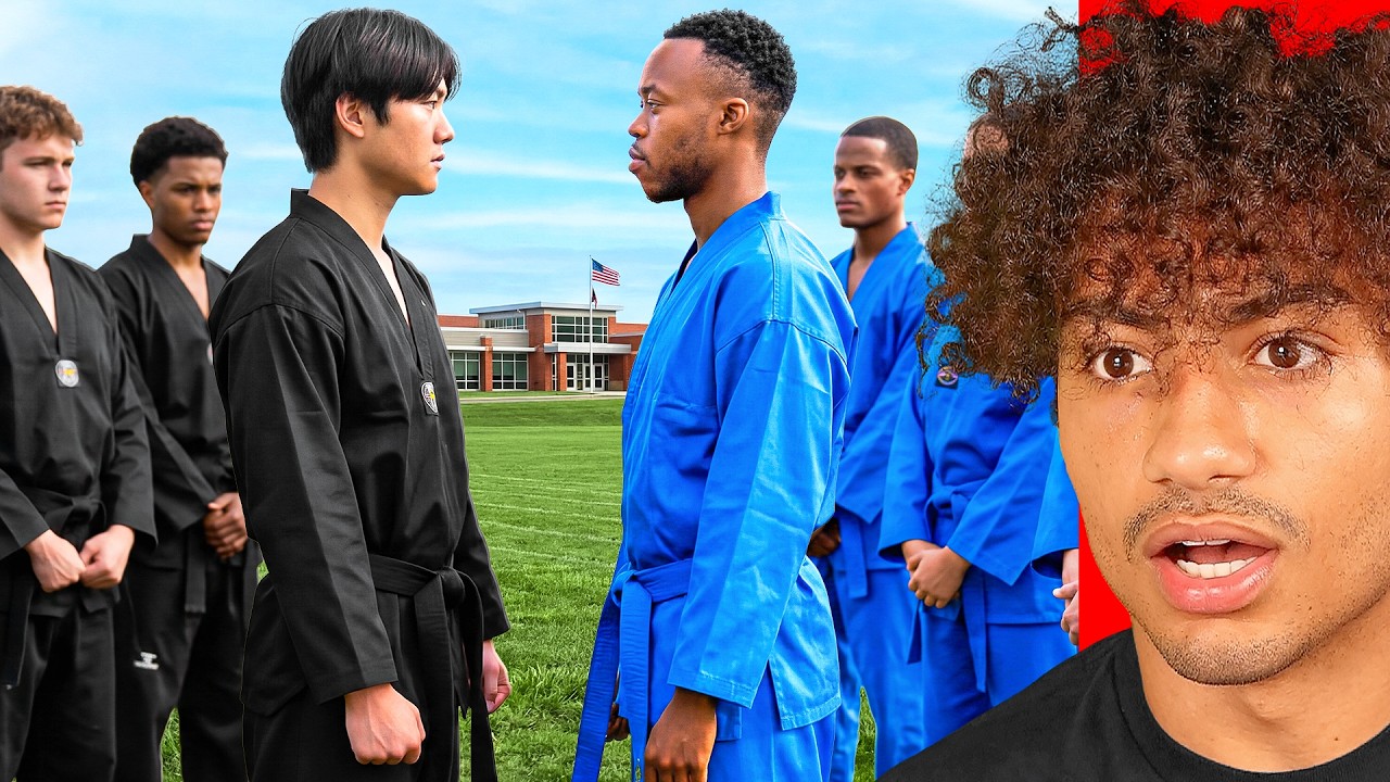 RIVAL GANGS FIGHT IN SCHOOL!