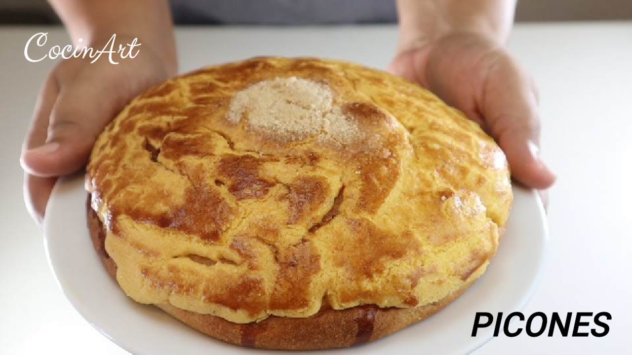 PICONES Pan Dulce Mexicano, Receta Fácil De Hacer!