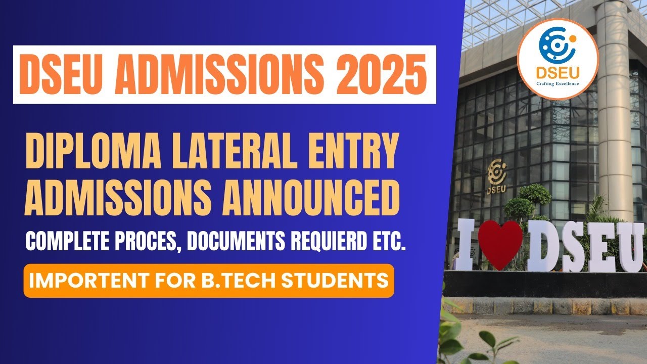 Приёмная комиссия DSEU 2025 | Процесс поступления на программу Diploma Later Entry, требования, д...